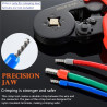 Terminal Crimping Pliers Tang Crimping Terminal - Size 0.25 - 10 mm2